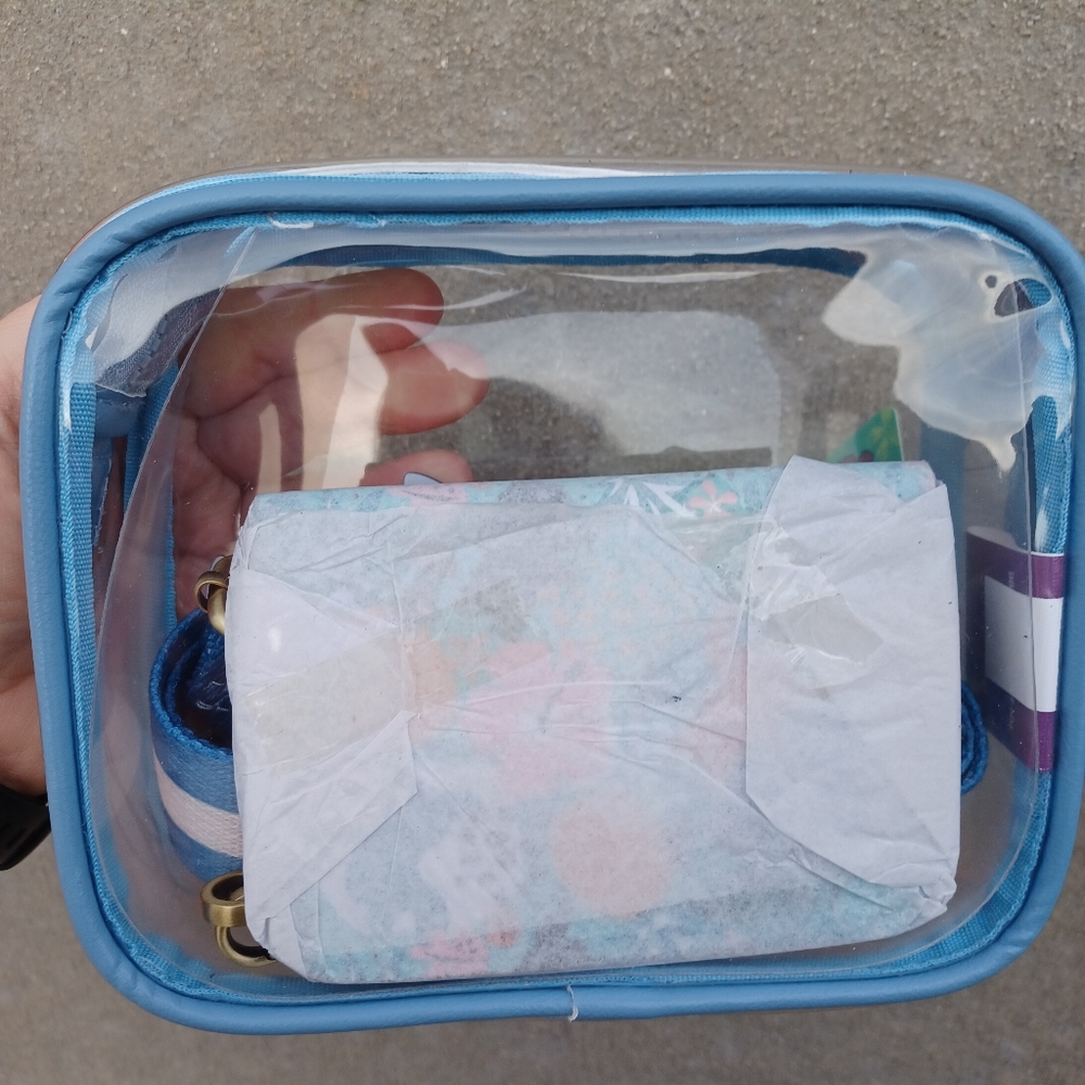 Disney Stitch Clear Crossbody Bag With Cardholder - Picture 5 of 8